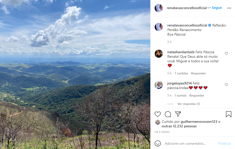 Renata Vasconcellos ganha recado da esposa de Bonner (Foto: Reprodução)