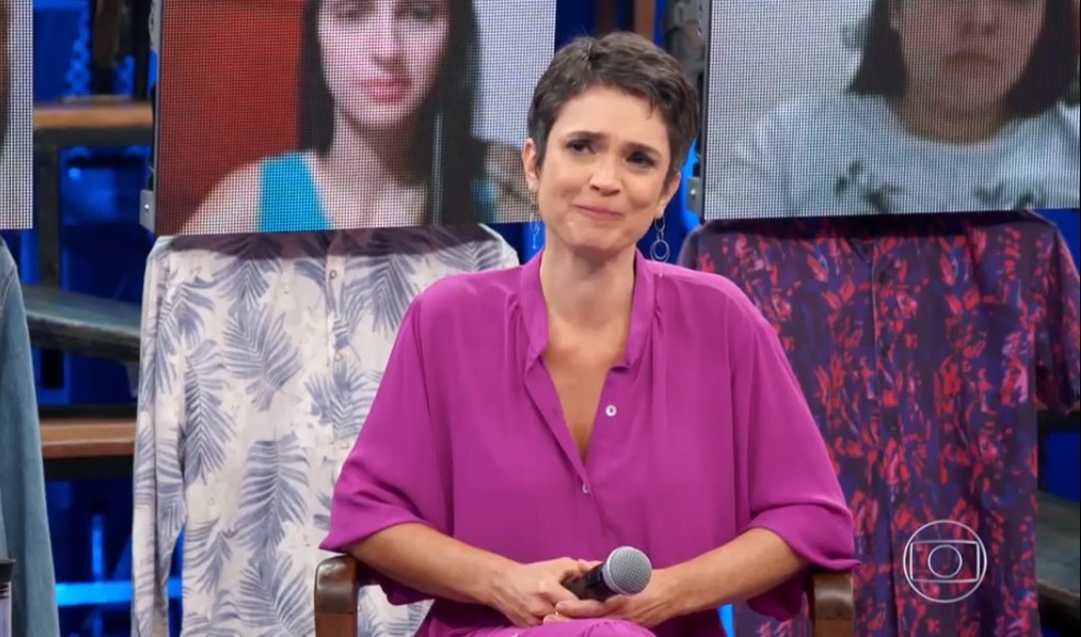 Sandra Annenberg chorou ao relembrar despedida do JH (Reprodução: Globo)