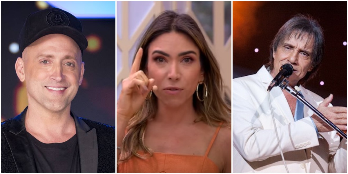 Na semana dos famosos: Estado delicados de Paulo Gustavo, tombo de Patrícia Abravanel e perda de Roberto Carlos (Foto: Reprodução)