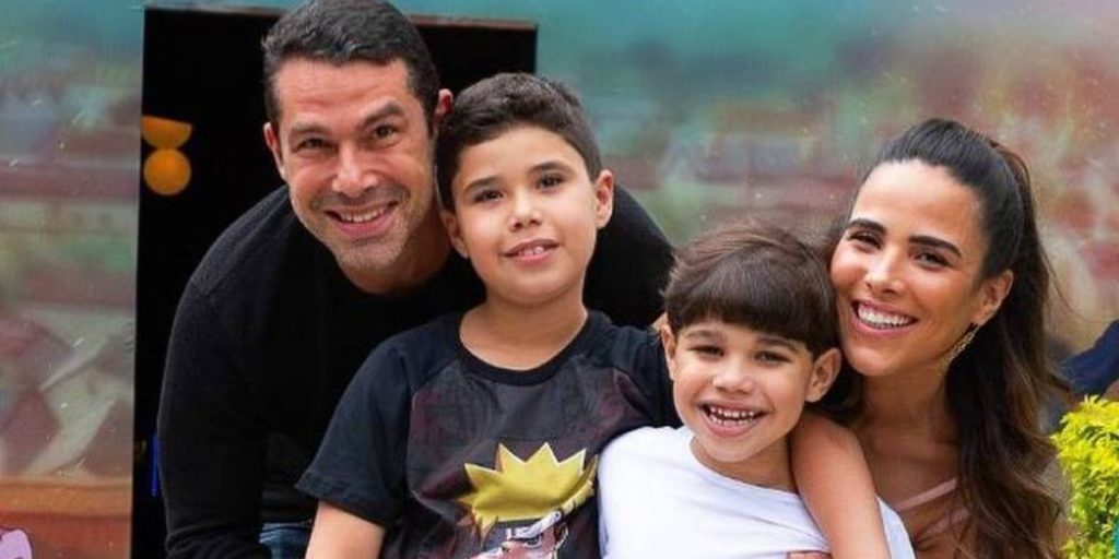 Wanessa Camargo, marido e filhos (Foto: Reprodução)