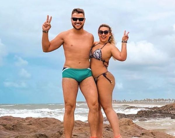 Zé Neto e esposa na foto que viralizou nas redes sociais (Foto: Reprodução/ Instagram)