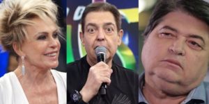 Ana Maria, Faustão e Datena (Reprodução)