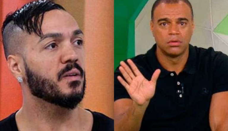 Denilson e Belo brigam na justiça há anos (Foto: Reprodução)