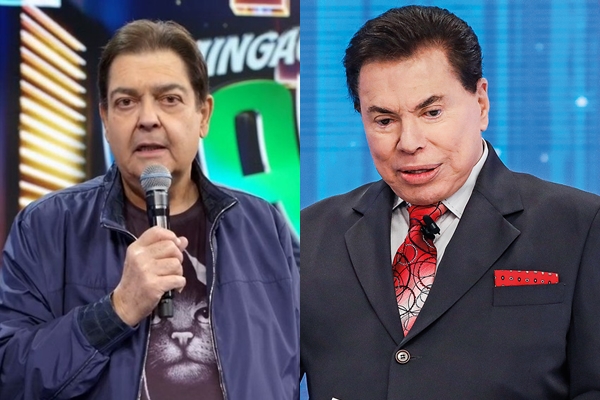 Faustão e Silvio Santos 