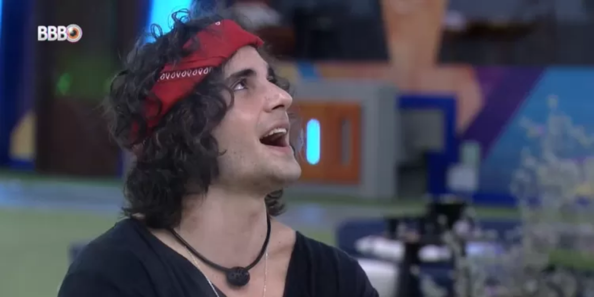 Fiuk fez zoação com Fábio Jr no BBB21 (Foto: Reprodução)