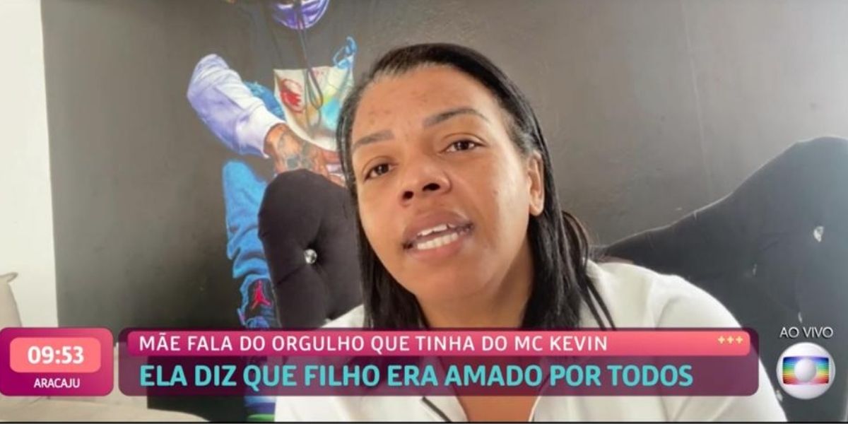 Mãe do Mc Kevin na Ana Maria ((Reprodução) 