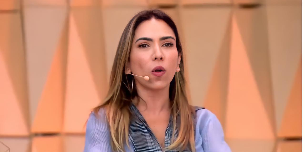 Patrícia Abravanel viu o Vem Pra Cá ser punido por Silvio Santos no SBT (Foto: Reprodução)