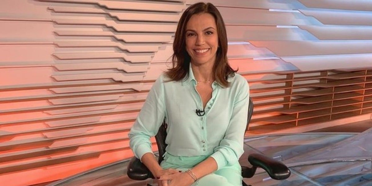 Ana Paula Araújo é apresentadora do "Bom Dia Brasil" (Foto: Reprodução/TV Globo)