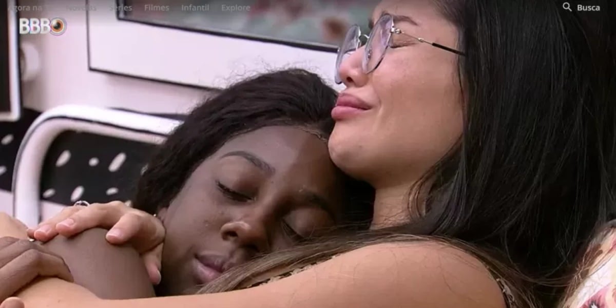 Após brigarem, Camilla e Juliette fizeram as pazes no BBB (Foto: Reprodução/ TV Globo)