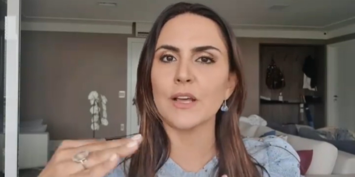 Carla Cecato usou as redes sociais 