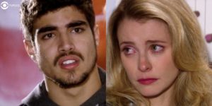 Edgar seguirá enganando a pobre da Camila em Ti-Ti-Ti (Foto: Montagem/Tv Foco/Reprodução/Globo)