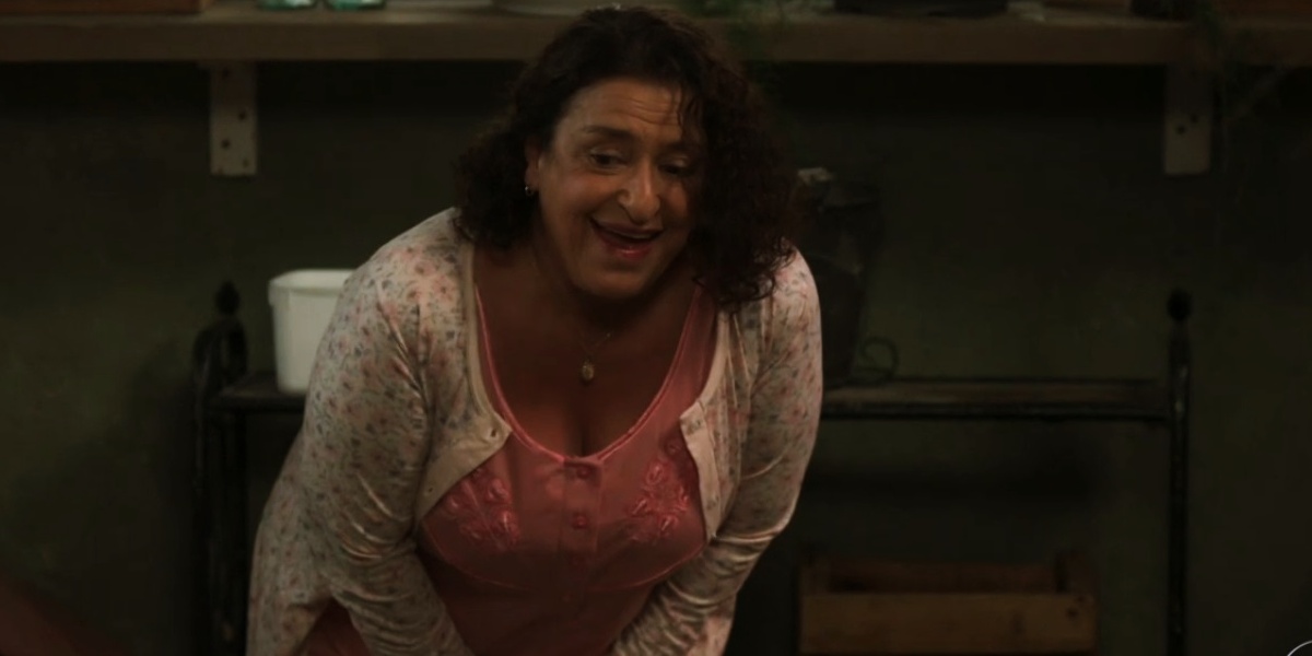 Ermelinda (Grace Gianoukas) será primordial para o plano inicial Salve-se quem Puder (Foto: Reprodução/Globo)