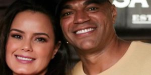 Esposa de Denilson faz desabafo após detonar relação do marido com Renata Fan (Foto: Reprodução/TV Foco)