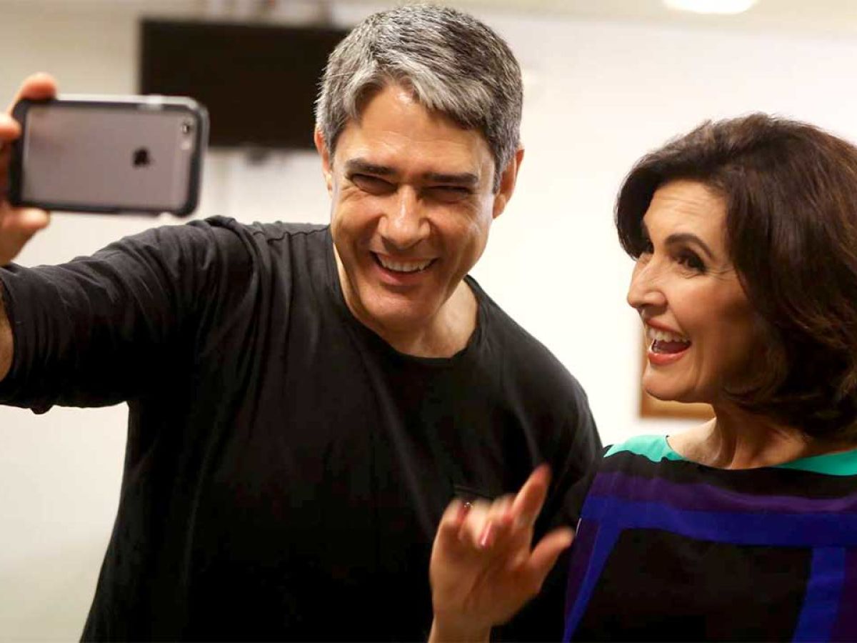 Fátima Bernardes e William Bonner (Foto: Divulgação/TV Globo)