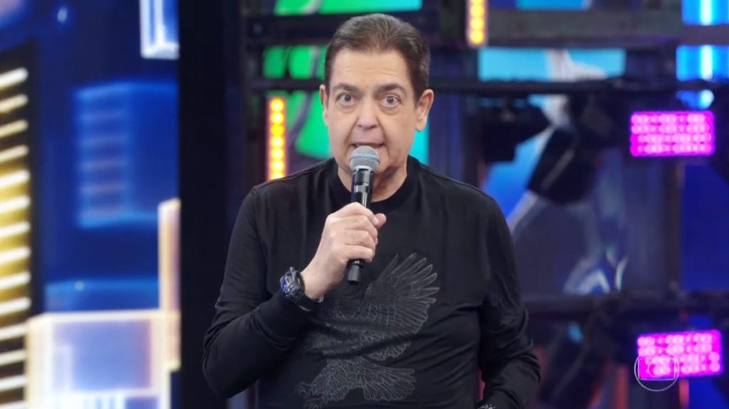 Faustão está decepcionado na Globo (Foto reprodução) 