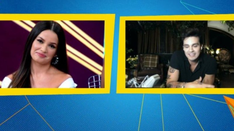 Luan Santana conversou com Juliette (BBB21: - Reprodução/TV Globo)
