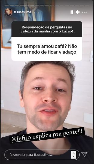 Lucas Lima caiu em pegadinha na internet (Foto: Reprodução/Instagram)