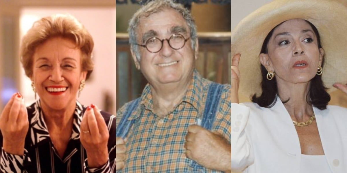 Nair Bello, Elias Gleizer e Yoná Magalhães foram grandes perdas (Foto: Divulgação/TV Globo)