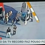 Equipe da Record foi vítima de tiroteio e teve o momento anunciado ao vivo na Band (Reprodução)