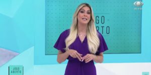 Renata Fan anunciou quem foi eleito como novo comentarista do Jogo Aberto (Foto: Reprodução)