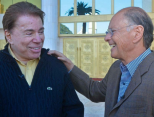 Edir Macedo e Silvio Santos (Foto: Reprodução)