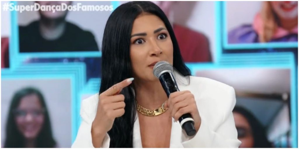 Simaria foi confrontada por Faustão ao vivo na Globo - Foto: Reprodução