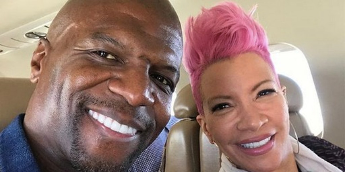 Terry Crews e Rebecca (Foto: Reprodução)