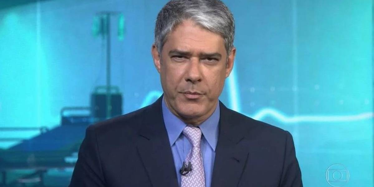 William Bonner decidiu mostrar a realidade de seu trabalho na Globo (Foto: Reprodução)