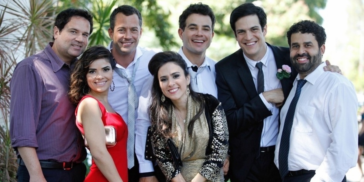 Parte do elenco da novela Amor à Vida (Foto: Reprodução)