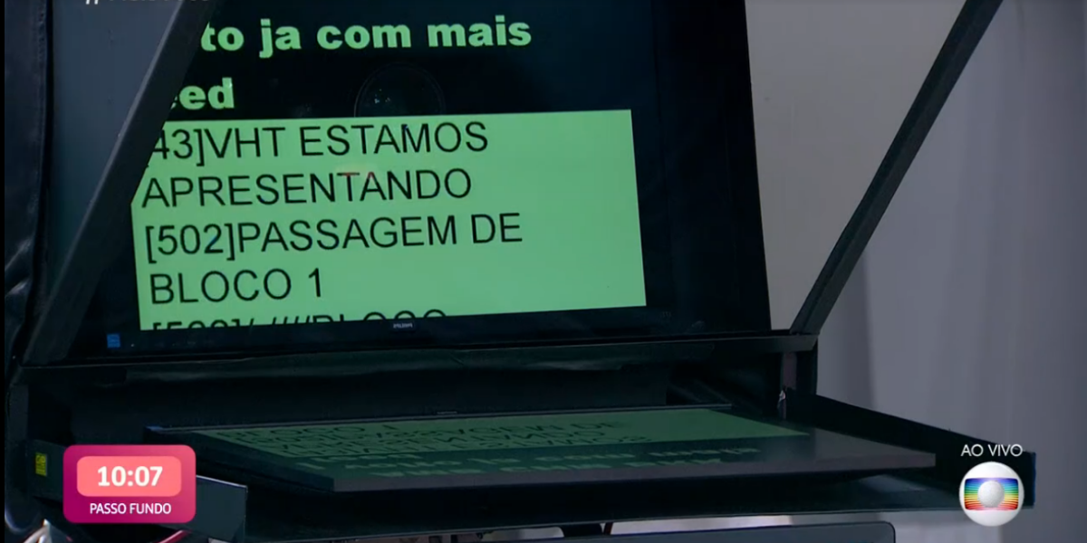 Produção ordena para que Ana Maria chame os comerciais (Reprodução)