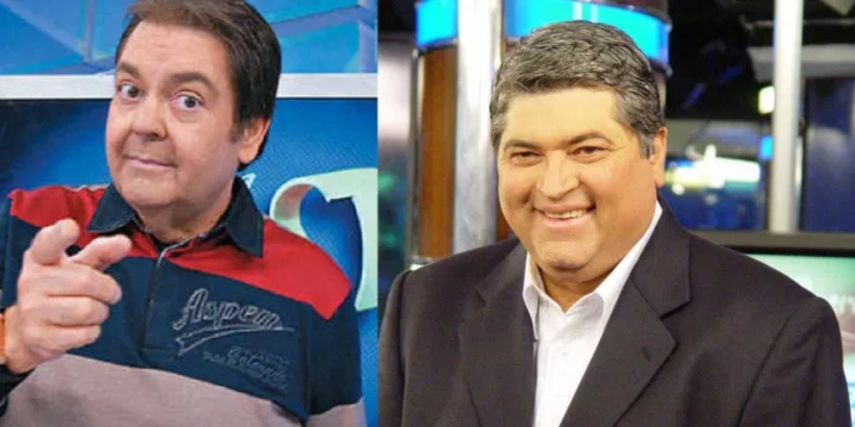 Datena expôs convite do apresentador Faustão (Imagem: Montagem)