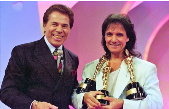 Roberto Carlos e Silvio Santos 