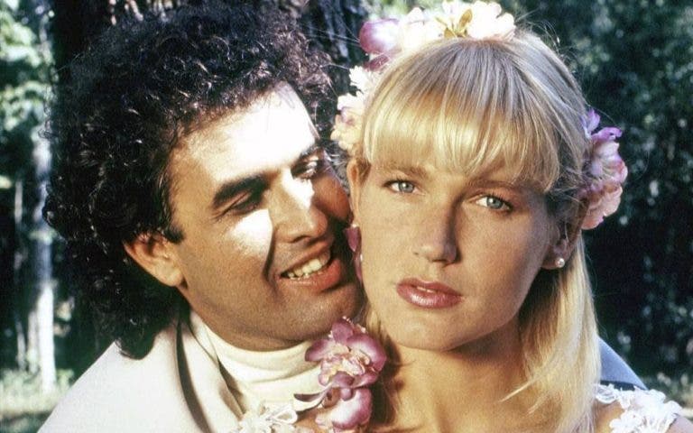 Sérgio Mallandro e Xuxa em Lua de Cristal, de 1990 (Foto- Reprodução)