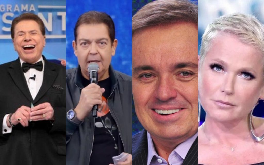 Silvio Santos, Faustão, Gugu, Xuxa