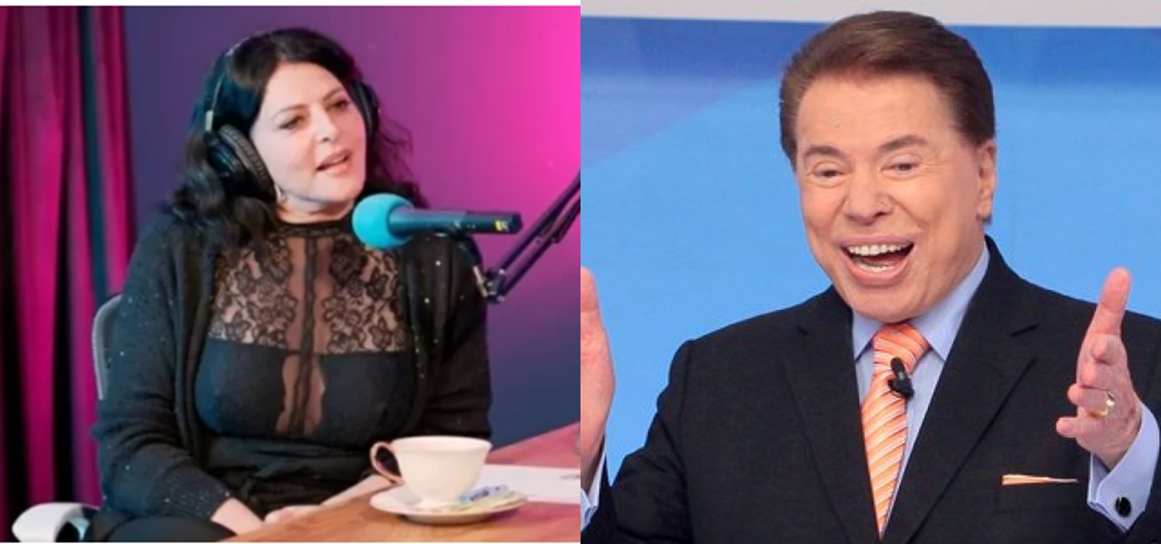 Silvio Santos e Sônia Lima