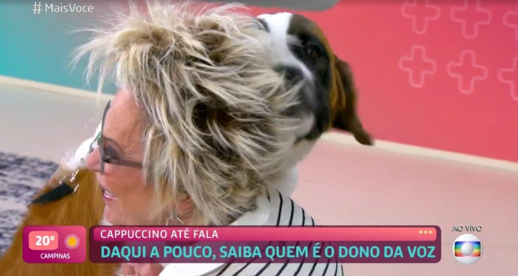 Ana Maria e Cachorro