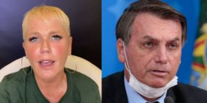 Xuxa alfineta Bolsonaro ao receber vacina (Foto: Reprodução)