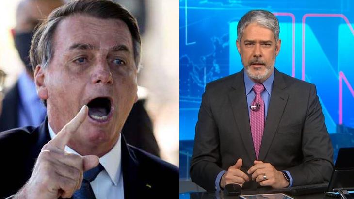 William Bonner não se aguenta, quebra protocolo no JN e confirma guerra na Globo ao vivo: "Desesperador"