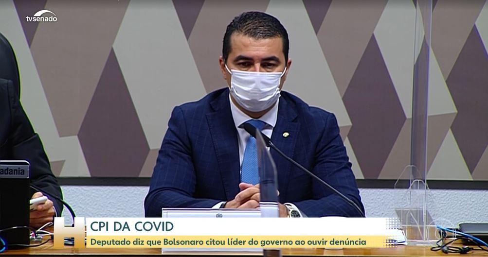 CPI da Covid teve o dia mais tenso (Foto: Reprodução/TV Globo)