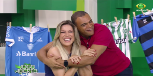 Denilson expõe relação com Renata Fan (Foto: Reprodução / Band)