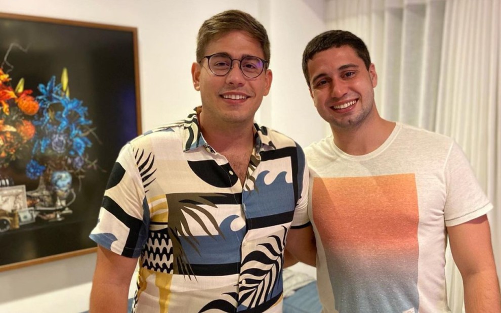 Erick Rianelli e Pedro Figueiredo Globo