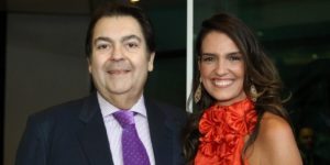 Faustão e Luciana Cardoso (Foto: Reprodução)