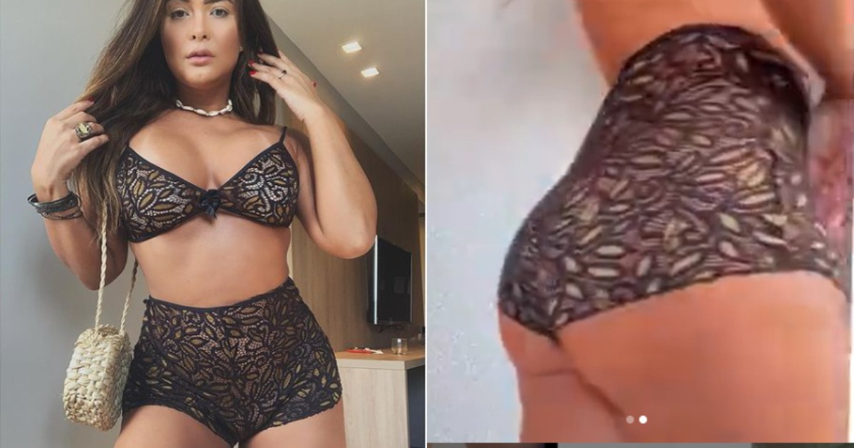 Geisy Arruda usou as redes sociais para expor vídeo sexy íntimo (Foto: Reprodução)