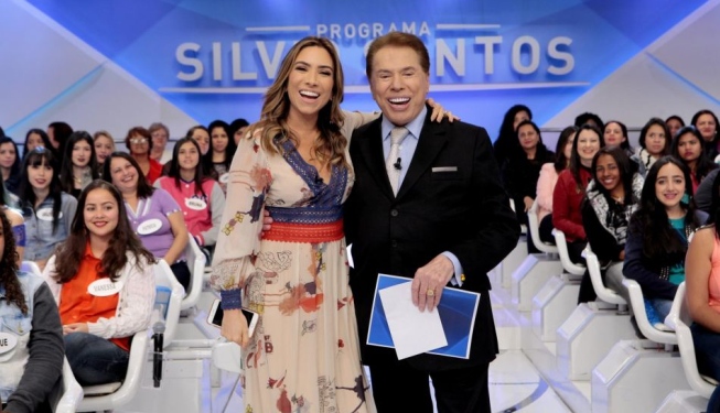 Patricia Abravanel e Silvio Santos 