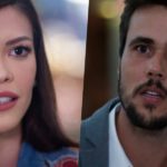 Kyra tenta fugir do noivo Rafael em Salve-se Quem Puder (Foto: Montagem/TV Foco/Reprodução/Globo)