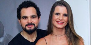 Flávia Fonseca e Luciano Camargo (Foto: Reprodução)