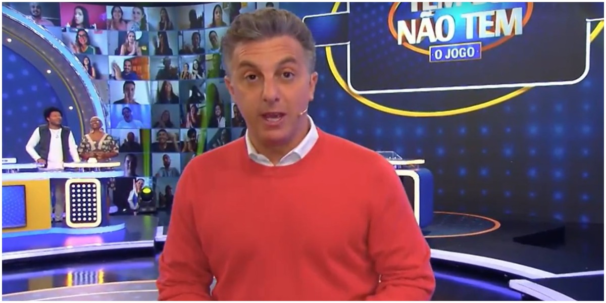 Luciano Huck no "Caldeirão do Huck" (Foto: Reprodução/TV Globo)