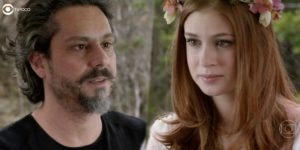 Maria Ísis aceita se casar de surpresa com José Alfredo em Império (Foto: Reprodução/Globo)