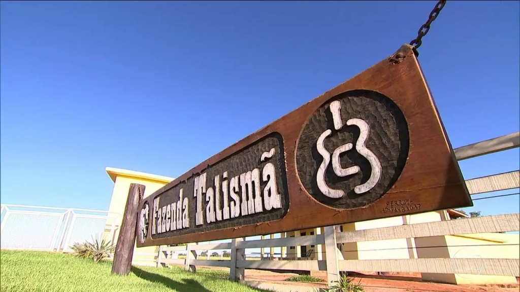 Tour pela fazenda Talismã do cantor Leonardo - Reprodução