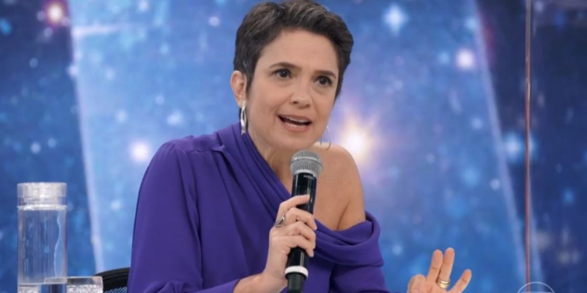 "Não estou conseguindo", diz Sandra Annenberg aos prantos após notícia de demissão da Globo: "É muito triste"